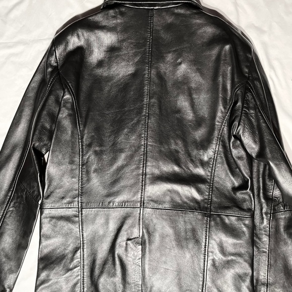 Men’s Infinity leather jacket - Picture 3 of 5